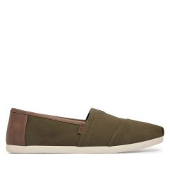 Półbuty Toms. Brązowe półbuty na co dzień męskie Toms, bez zapięcia. Za 269.99 zł.