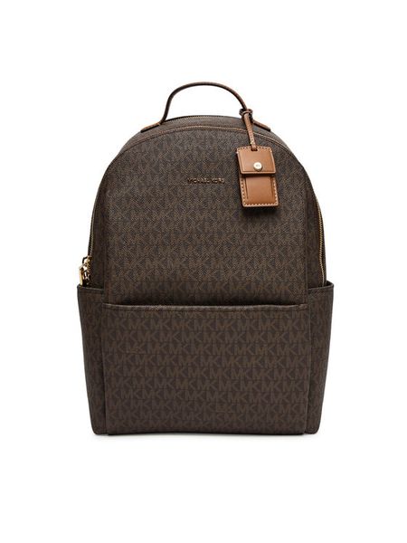 MICHAEL Michael Kors Plecak Sable 30T5G3XB3B Brązowy. Brązowe plecaki damskie MICHAEL Michael Kors, bez wzorów, ze skóry. Za 1,169.00 zł.