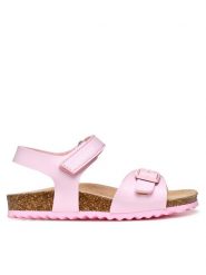 Geox Sandały J Adriel J028MC 000BC C8010 D Różowy. Czerwone sandały dziewczęce Geox, ze skóry, bez zapięcia. Za 219.99 zł.