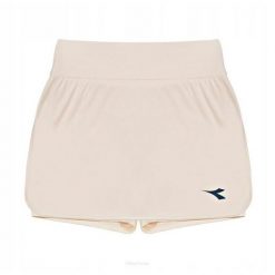 Spódniczka tenisowa Diadora L. Skirt Core. Białe spódnice damskie Diadora, l, bez wzorów, sportowe, sportowe. Za 169.99 zł.