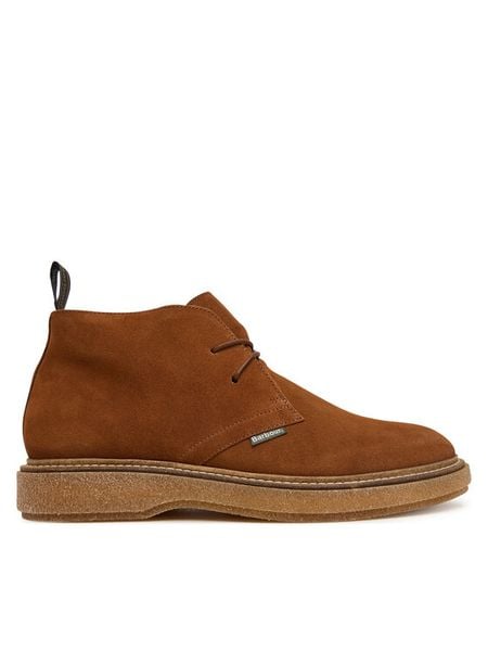 Barbour Trzewiki Blaine MFO0820BR15 Brązowy. Brązowe botki męskie Barbour, bez wzorów, ze skóry, bez zapięcia. Za 879.99 zł.