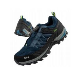 Buty sportowe męskie trekkingowe CMP Rigel wodoodporne FITGO. Czarne trekkingi męskie CMP, trekkingowe. Za 361.31 zł.