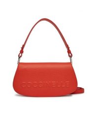 Coccinelle Torebka E5 QBB 52 01 01 Pomarańczowy. Brązowe torebki do ręki damskie Coccinelle, bez wzorów, ze skóry, bez dodatków. Za 619.99 zł.