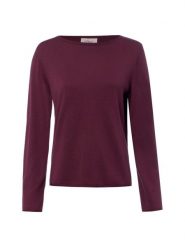 S.Oliver bluzka z cienkiej dzianiny Kobiety Bawełna lila, 38. Bluzki damskie S.Oliver, s, bez wzorów, z bawełny, bez kołnierzyka, bez ramiączek. Za 129.95 zł.