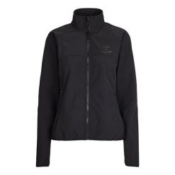 Kurtka damska Hummel Classic bee wo aki softshell. Czarne kurtki damskie Hummel, xl, bez wzorów, z polaru, bez kaptura. Za 237.30 zł.