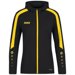 Bluza dresowa z kapturem Jako Power. Czarne bluzy damskie Jako, l, bez wzorów, z dresówki, z kapturem. Za 316.50 zł.