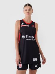 4F Koszulka meczowa replika wyjazdowa z sezonu 2024/25 damska 4F x MMKS Katarzynki Toruń - multikolor XXL. Koszulki sportowe damskie 4f, l, z aplikacjami, z dzianiny, bez kołnierzyka, bez ramiączek, na fitness i siłownię. Za 199.99 zł.