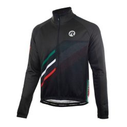 Zimowa kurtka rowerowa męska Rogelli Team 2.0. Czarne buty sportowe męskie Rogelli, na zimę, m, bez wzorów, sportowe, bez kaptura. Za 429.00 zł.
