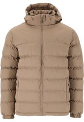 Kurtka z kapturem Whistler Carseno. Brązowe kurtki męskie Whistler, na zimę, l, bez wzorów, z materiału, eleganckie, z kapturem. Za 239.99 zł.