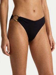 Guess Dół od bikini E6GO11 KF590 Czarny. Czarne bikini damskie Guess, xl, z aplikacjami. Za 239.99 zł.