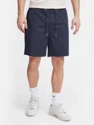 Solid Szorty materiałowe 21108168 Granatowy Regular Fit. Niebieskie szorty męskie !SOLID, m, bez wzorów, z bawełny. Za 369.99 zł.