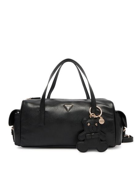 Guess Torebka 182149 Czarny. Czarne torebki do ręki damskie Guess, z aplikacjami, bez dodatków. Za 549.99 zł.