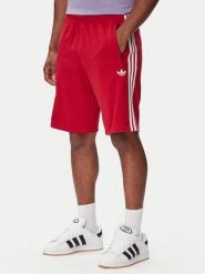 Adidas Szorty sportowe 3-Stripes Shorts KE1692 Czerwony Regular Fit. Czerwone krótkie spodenki sportowe męskie Adidas, m, bez wzorów, z bawełny. Za 179.99 zł.