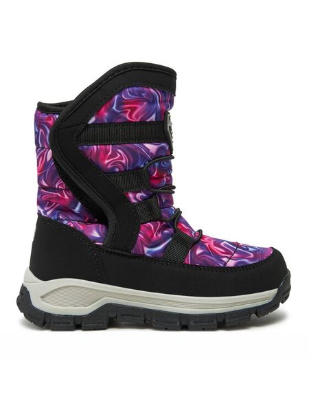 Alpine Pro Śniegowce Soreno KBTD427 Czarny. Czarne buty zimowe chłopięce Alpine Pro, bez wzorów, z materiału, bez zapięcia. Za 199.99 zł.