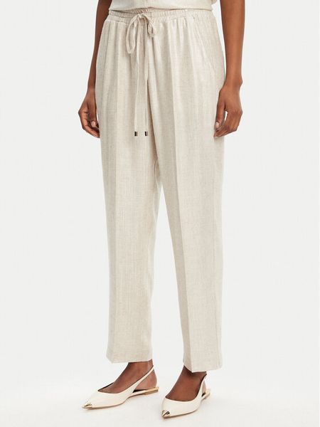 ACCESS FASHION Spodnie materiałowe 53-5123-421 Beżowy Regular Fit. Brązowe spodnie materiałowe damskie ACCESS FASHION, l, bez wzorów, z materiału. Za 239.99 zł.