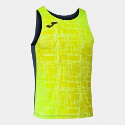 Tank top do biegania męski Joma Elite VIII. Czerwone t-shirty męskie Joma, m, bez wzorów, z elastanu, bez kołnierzyka. Za 145.40 zł.