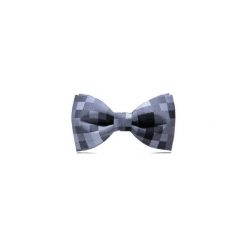 Marthu mucha GRAY PIXEL. Szare krawaty i muchy Marthu, w kolorowe wzory, z bawełny, eleganckie. Za 89.00 zł.