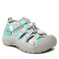 Sandały Keen. Niebieskie sandały dziewczęce Keen, bez zapięcia. Za 209.99 zł.
