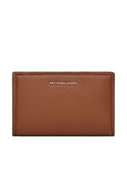 MICHAEL Michael Kors Portfel 32S5GYTZ2L Brązowy. Brązowe portfele damskie MICHAEL Michael Kors, bez wzorów, ze skóry. Za 349.99 zł.