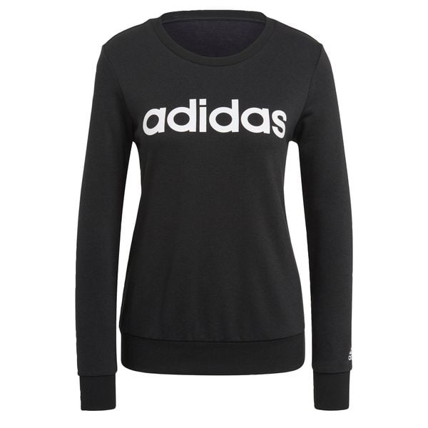 Bluza Essentials Logo Rozmiar L Czarny - GL0718. Białe bluzy damskie Adidas, l, bez wzorów, z bawełny, bez kaptura. Za 212.70 zł.