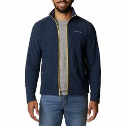 Bluza polarowa męska Columbia Fast Trek Light FZ Fleece rozpinana. Brązowe bluzy męskie Columbia, m, bez wzorów, z polaru, bez kaptura, trekkingowe. Za 164.99 zł.