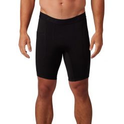 Spodenki rowerowe męskie Fox Tecbase Compression Short. Czarne buty sportowe męskie FOX, bez zapięcia, rowerowe. Za 177.99 zł.