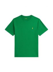 Polo Ralph Lauren T-Shirt 323832904502 Zielony Regular Fit. Zielone t-shirty dla chłopców Polo Ralph Lauren, bez wzorów, z bawełny, bez ramiączek. Za 219.99 zł.