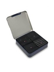 Tommy Hilfiger Skarpety długie 701235375 Czarny. Czarne skarpety męskie Tommy Hilfiger, bez wzorów, z bawełny. Za 119.99 zł.