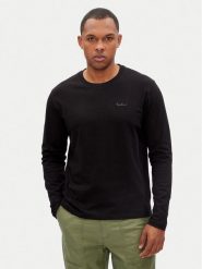 Pepe Jeans Longsleeve Connor PM509219 Czarny Regular Fit. Czarne bluzki z długim rękawem męskie Pepe Jeans, m, bez wzorów, z bawełny, bez kołnierzyka. Za 99.99 zł.