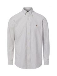Polo Ralph Lauren koszula codzienna Mężczyźni Comfort Fit Bawełna (100%) biały, XL. Białe koszule męskie Polo Ralph Lauren, m, bez wzorów, z bawełny, klasyczne, bez kołnierzyka, bez ramiączek. Za 729.95 zł.