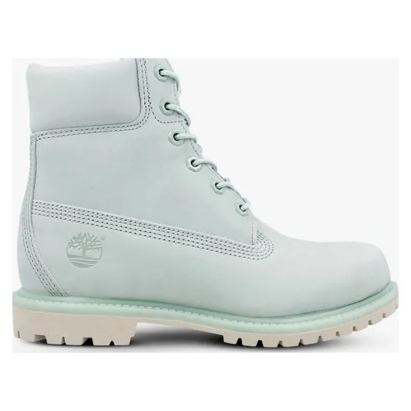 Timberland 6In Premium Boot - W buty damskie, zielony, rozmiar 38,5. Zielone trekkingi damskie Timberland, przed kolano, outdoorowe, primaloft. W wyprzedaży za 649.99 zł.