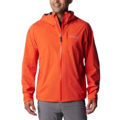 Kurtka przeciwdeszczowa męska Columbia Ampli-Dry II Shell. Brązowe kurtki męskie Columbia, m, bez wzorów, sportowe, bez kaptura. Za 519.99 zł.
