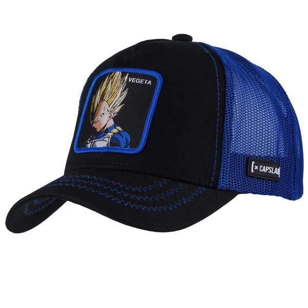Czapka Capslab Dragon Ball Ve3 Czarna. Czarne czapki i kapelusze męskie CapsLab, bez wzorów, z bawełny, sportowe. Za 177.62 zł.