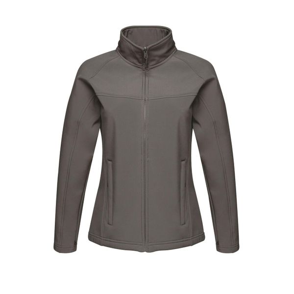 Damski Softshell Uproar. Szare kurtki damskie Regatta, s, bez wzorów, z softshellu, bez kaptura, trekkingowe. Za 150.99 zł.