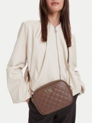 Nine West Torebka CEO-SUBTLE ELEGANCE-LA321-1237 Beżowy ciemny. Brązowe torebki do ręki damskie Nine West, bez wzorów, ze skóry, bez dodatków. Za 199.99 zł.
