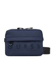 Guess Saszetka HMSOWR P5272 Granatowy. Niebieskie saszetki męskie Guess, ze skóry. Za 169.99 zł.