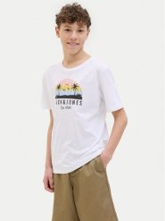 Jack & Jones Junior Komplet 3 t-shirtów Palm 12278400 Kolorowy Regular Fit. T-shirty dla chłopców Jack & Jones Junior, bez wzorów, z bawełny, bez ramiączek. Za 69.99 zł.