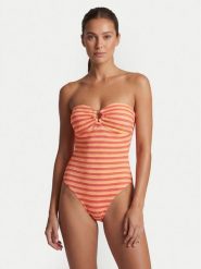 Seafolly Strój kąpielowy Calypso 11180-247 Pomarańczowy. Brązowe kostiumy jednoczęściowe damskie Seafolly, bez wzorów, z syntetyku. Za 769.99 zł.