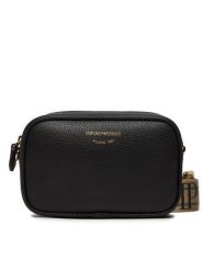 Emporio Armani Torebka EW000537 AF12103 MC032 Czarny. Czarne listonoszki damskie Emporio Armani, bez wzorów, ze skóry, bez dodatków. Za 639.99 zł.