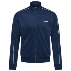 Kurtka z dresu Hummel Club. Niebieskie kurtki męskie Hummel, xl, bez wzorów, z dresówki, bez kaptura. Za 254.50 zł.