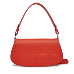 Torebka Coccinelle. Brązowe torebki do ręki damskie Coccinelle, bez wzorów, klasyczne, bez dodatków. Za 619.99 zł.