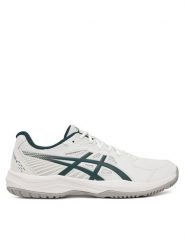 Asics Buty do tenisa Court Slide 4 1041A483 Biały. Białe buty sportowe męskie Asics, ze skóry, bez zapięcia, tenisowe. Za 249.99 zł.