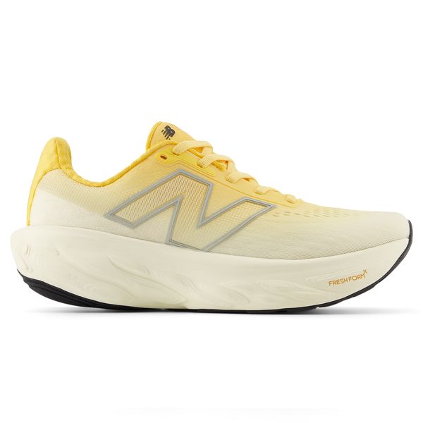 Buty damskie New Balance Fresh Foam 1080 v14 W1080L14 – żółte. Żółte obuwie sportowe damskie New Balance, bez wzorów, z żakardem, do biegania. Za 589.99 zł.