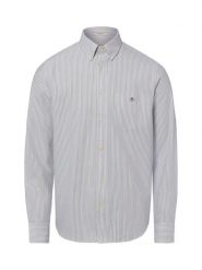 Gant koszula casual Mężczyźni Regular Fit Bawełna biały|szary, M. Białe koszule męskie GANT, m, bez wzorów, z bawełny, casualowe, bez kołnierzyka, bez ramiączek. Za 599.95 zł.