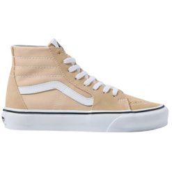 Buty Dorosły Vans Sk8-Hi Tape żółty. Żółte trampki i tenisówki damskie Vans, bez wzorów, bez zapięcia. W wyprzedaży za 229.45 zł.