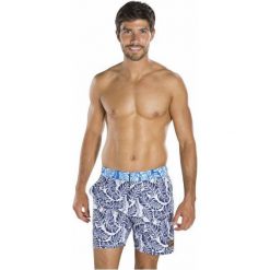 Speedo Kąpielówki Vintage Printed 16 Watershorts Navy/White L. Krótkie spodenki sportowe męskie marki Speedo. W wyprzedaży za 129.00 zł.