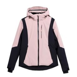 Kurtka Damska 4F. Czerwone kurtki damskie 4f, bez wzorów, bez kaptura. Za 321.99 zł.