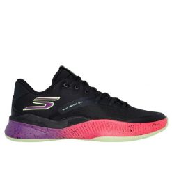 Buty do koszykówki Skechers SKX League. Czarne buty sportowe męskie Skechers, bez zapięcia, do koszykówki. W wyprzedaży za 384.00 zł.