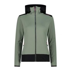 Bluza damska turystyczna CMP 34E2306. Zielone bluzy damskie CMP, xs, bez wzorów, bez kaptura, trekkingowe. Za 422.50 zł.