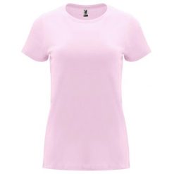 Koszulka Capri Dla Kobiet. Czerwone t-shirty damskie ROLY, bez wzorów, casualowe, bez kołnierzyka. Za 35.99 zł.